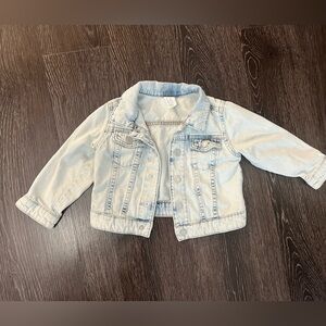 H&M Acid Wash Blue Denim Jacket